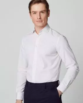 Узкая мужская рубашка в красную клетку Tattersall Hackett, красный