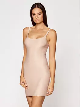 Узкая нижняя юбка Chantelle, бежевый