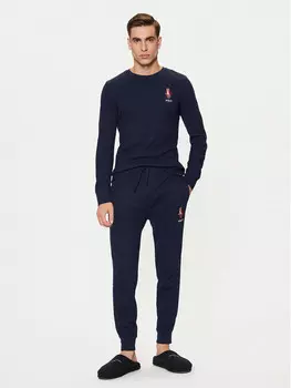 Узкая пижама Polo Ralph Lauren, синий
