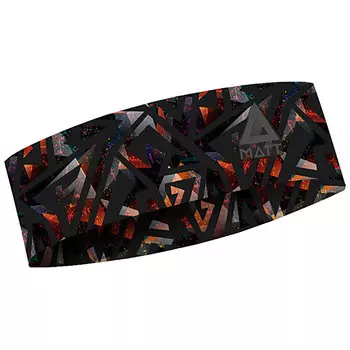 Узкая повязка на голову MATT, черный