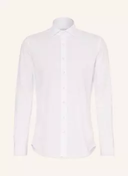 Узкая рубашка из пике Profuomo, белый