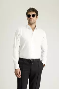 Узкая рубашка Kigili, белый