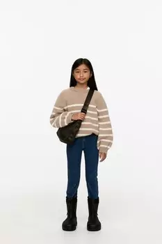 Узкие эластичные джинсы Arket, синий