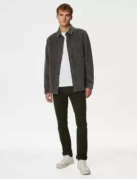 Узкие эластичные джинсы чайного цвета Marks & Spencer