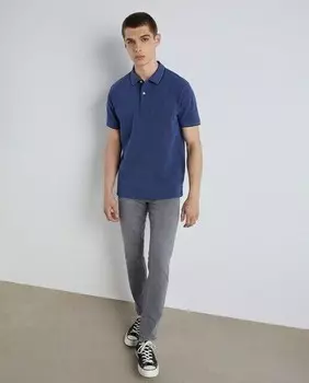 Узкие эластичные мужские джинсы Easy Wear, серый