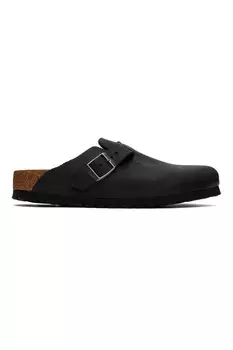 Узкие бостонские лоферы Birkenstock, черный