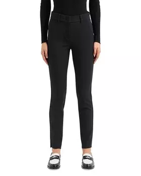 Узкие брюки Barathea Emporio Armani, цвет Black