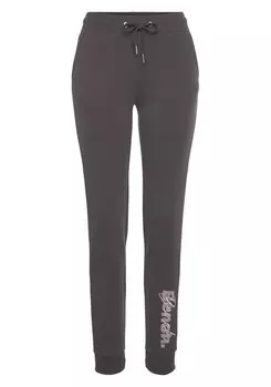 Узкие брюки Bench, серый камень