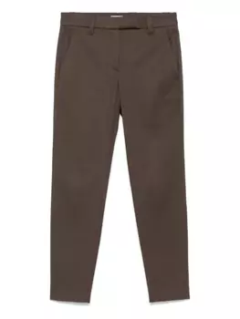 Узкие брюки Brunello Cucinelli, зеленый