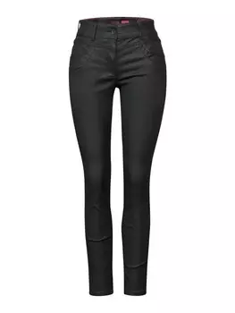 Узкие брюки CECIL Scarlett, черный