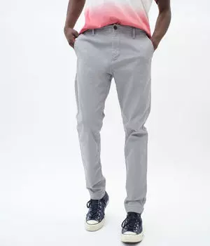 Узкие брюки чинос Aeropostale, серый