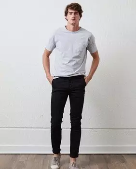 Узкие брюки-чинос Altonadock, черный