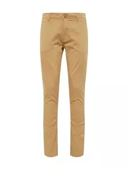 Узкие брюки-чинос BLEND Natan, светло-коричневый