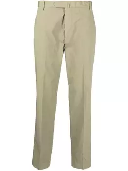 Узкие брюки чинос Dell'oglio, зеленый