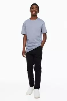Узкие брюки чинос H&amp;M, черный