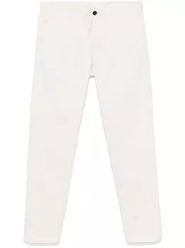 Узкие брюки-чинос Incotex, серый