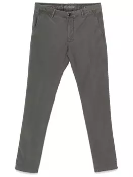 Узкие брюки-чинос Incotex, серый