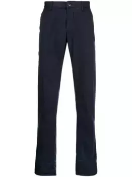 Узкие брюки чинос Incotex, синий