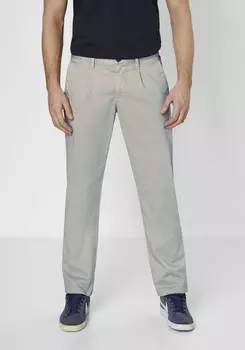 Узкие брюки чинос из хлопкового атласа JASPER redpoint, цвет Shark