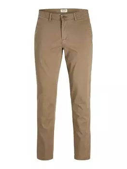 Узкие брюки-чинос JACK & JONES JJIMARCO JJBOWIE, коричневый