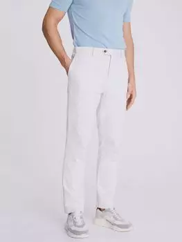 Узкие брюки чинос Moss, светло-серые