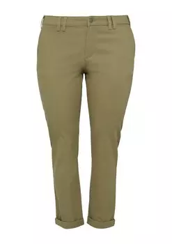Узкие брюки-чинос QS, хаки
