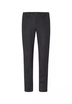 Узкие брюки-чинос с клетчатым узором Colwood Redpoint, черный