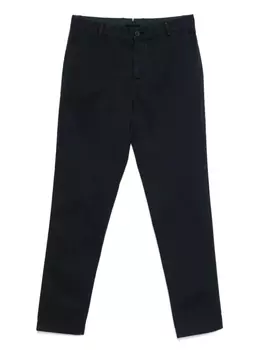 Узкие брюки-чинос Sunspel, синий