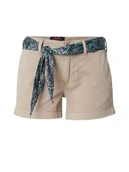 Узкие брюки-чинос Superdry Classic, бежевый