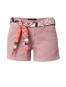 Узкие брюки-чинос Superdry Classic, темно-розовый