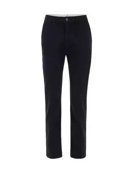 Узкие брюки-чинос WE Fashion, темно-синий