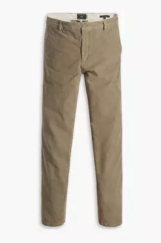 Узкие брюки чиносы Dockers, зеленый