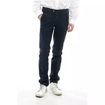 Узкие брюки-чиносы ID из хлопковой смеси Corneliani, Blue