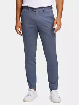 Узкие брюки чиносы Lindbergh, синий