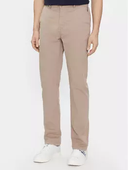 Узкие брюки чиносы Napapijri, бежевый