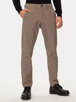 Узкие брюки чиносы Selected Homme, бежевый