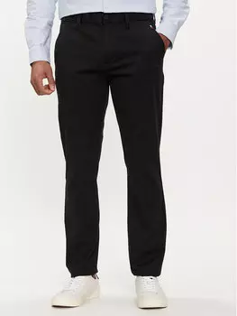 Узкие брюки чиносы Tommy Jeans, черный