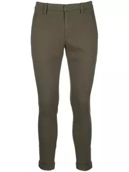 Узкие брюки DONDUP, зеленый