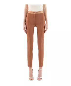 Узкие брюки Doris S, коричневый