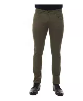 Узкие брюки Fay, зеленый