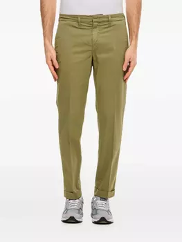 Узкие брюки Fay, зеленый