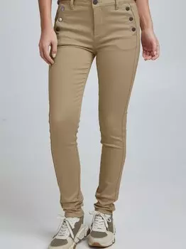 Узкие брюки frlomax Fransa, бежевый