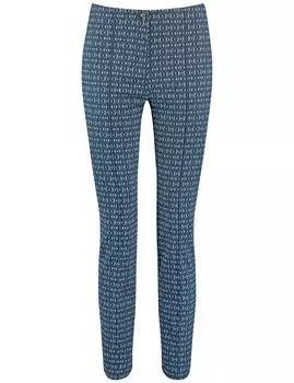 Узкие брюки Gerry Weber, синий/голубой/темно-синий