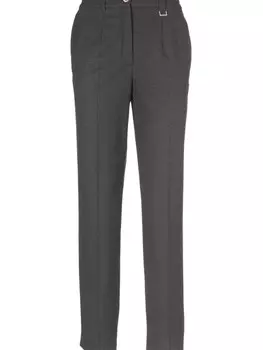 Узкие брюки Goldner Anna, темно-серый