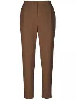 Узкие брюки Goldner CARLA, каштановый