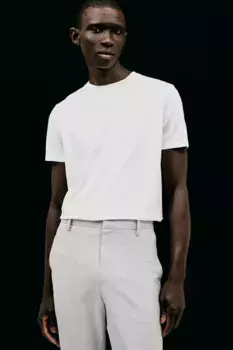 Узкие брюки H&M, серый