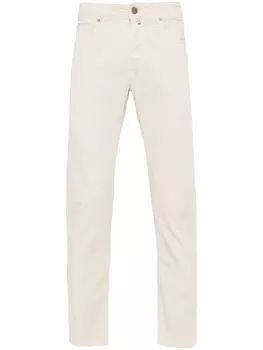 Узкие брюки Incotex, бежевый