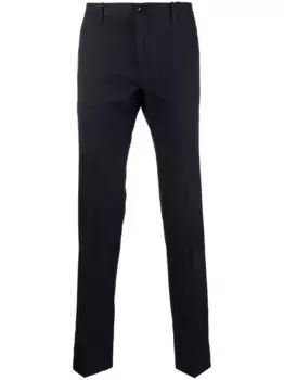 Узкие брюки Incotex, синий