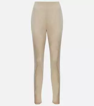 Узкие брюки из хлопковой смеси Prada, Calce