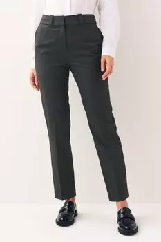 Узкие брюки из плотной ткани сшитые по индивидуальному заказу Next, серый
